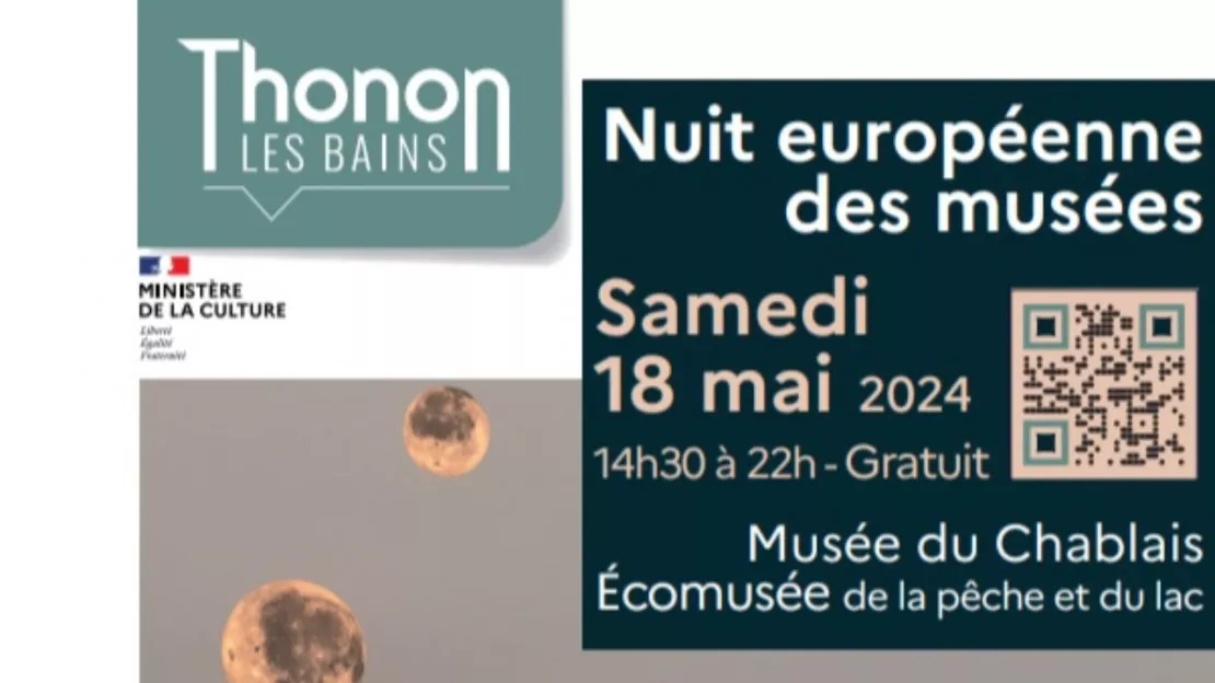 Thonon : Nuit européenne des musées samedi de 14h30 à 22h