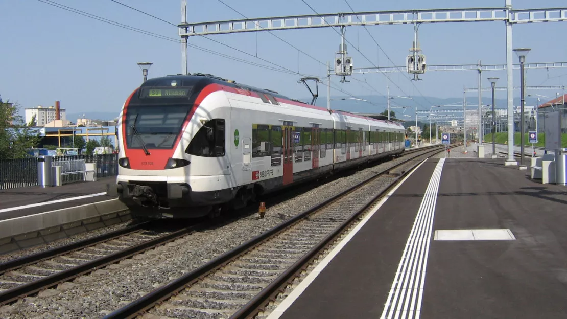 Trafic ferroviaire rétabli entre Lausanne et Genève