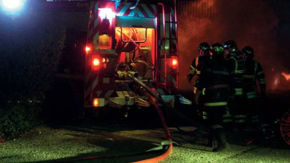 Un incendie mobilise les pompiers en Maurienne