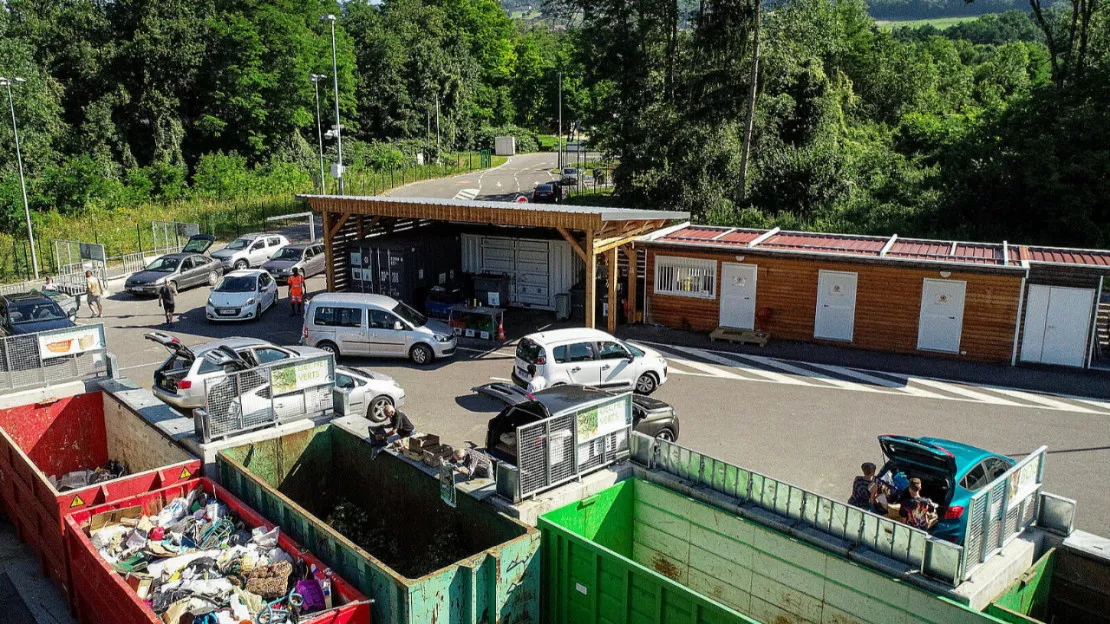 Un mouvement de grève dans les déchetteries à Annemasse