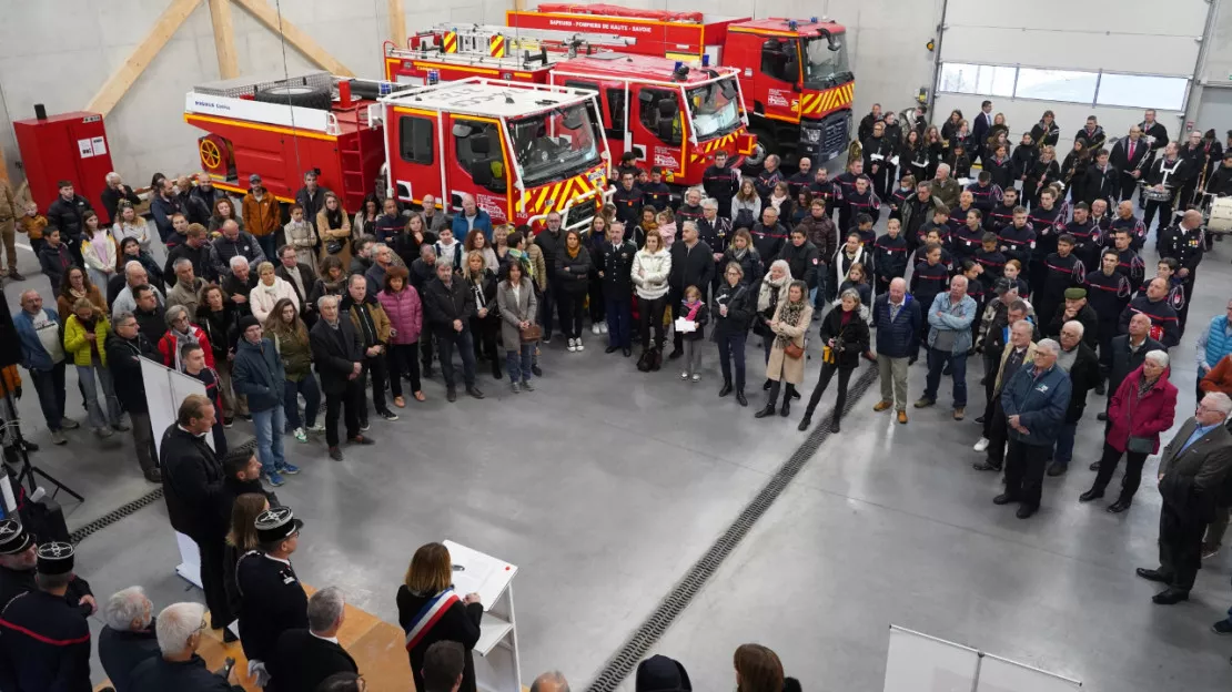 Une nouvelle caserne pour les pompiers de Cruseilles