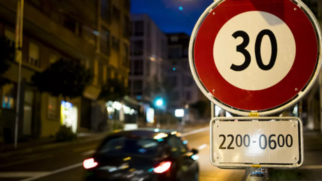 Une pétition lancée contre le 30 km/h à Lausanne